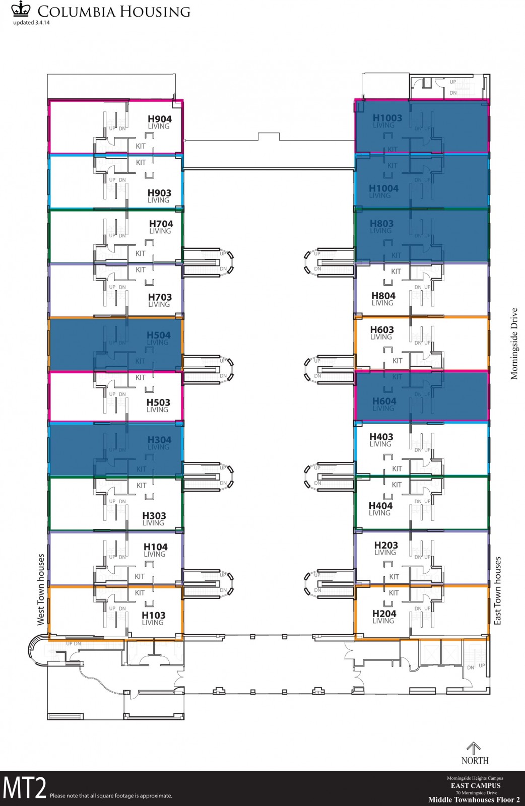 East Campus Columbia Housing